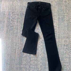 Citizens Of Humanity Black Boot Cut Jeans